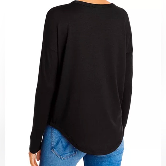 Rag & Bone XXS Hudson Knit Black Shirt - Picture 6 of 7